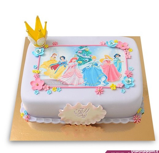 چاپ عکس روی کیک در اصفهان - کیک پرنسس های نوستالژیک | کیک آف
