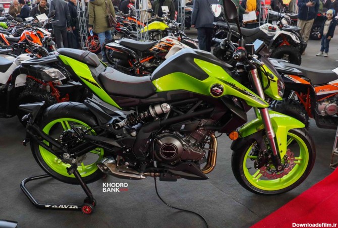 معرفی موتورسیکلت 250 SRK کویر در نمایشگاه موتورسیکلت 1401 ...