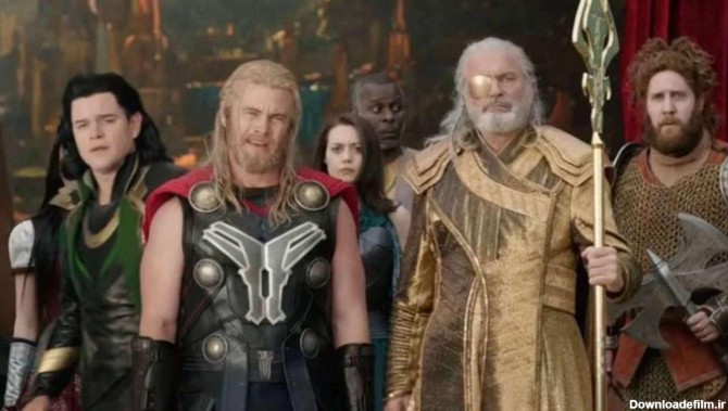 حضور نسخه تقلبی ثور، لوکی و هلا در تصاویر جدید فیلم Thor 4 ...