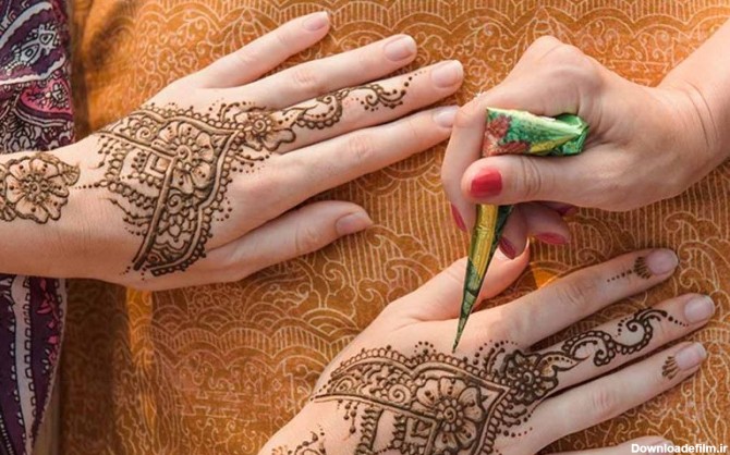 زیباترین طرح های حنا روی دست | روژا شاپ