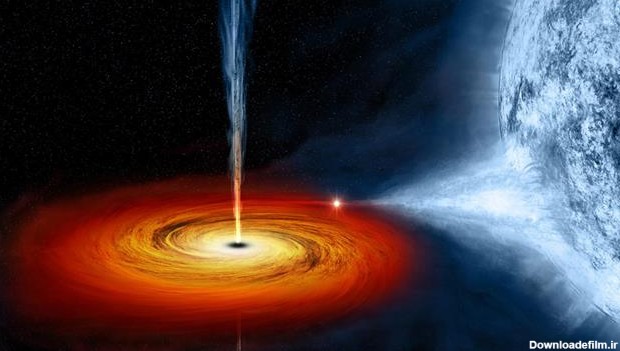 نخستین عکس نجات ستاره از سیاه چاله