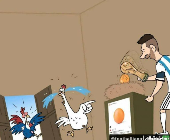 لیونل مسی هم خروسها را در فینال جام جهانی شکست داد و در صفحه اینستاگرامش از رکورد لایک پست عکس تخم مرغ گذشت!