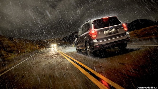 اصول رانندگی در هوای بارانی و جاده لغزنده