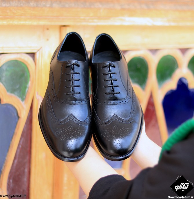 مشخصات، قیمت و خرید کفش کلاسیک مردانه هشت ترک توران مدل 118 | نیازکو