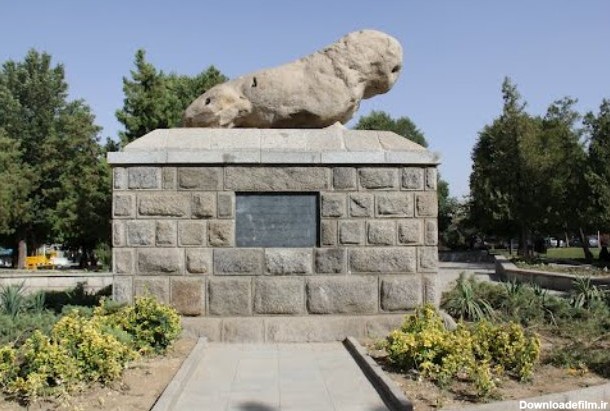 تاریخچه مجسمه شیر سنگی همدان +تصاویر