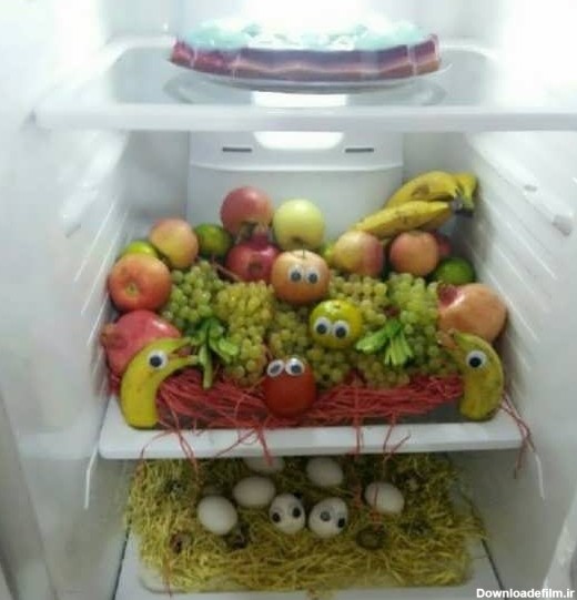 تزیین میوه یخچال عروس + تزیینات میوه های تابستانی و زمستانی ...