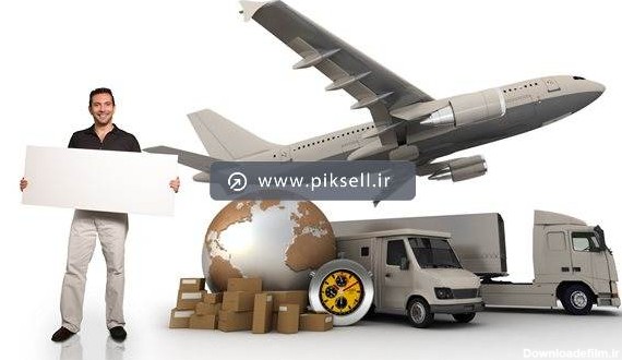 تصویر با کیفیت از وسایل حمل و نقل شامل هواپیما ، کامیون ، کامیونت ...