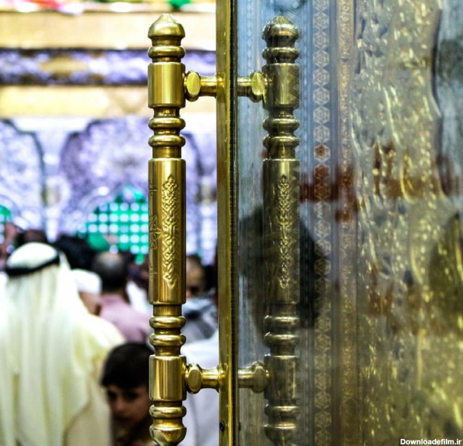 تصاویر زیبا از درب‌های حرم امام حسین (ع) / بیا بگشای در، بگشای، دلتنگم (1)