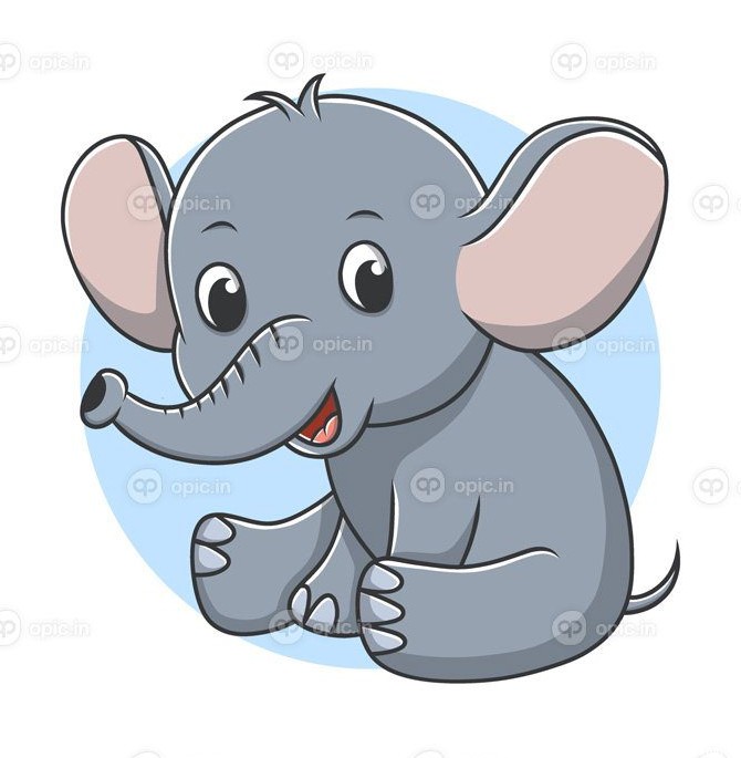 دانلود آیکون فیل آیکون کارتونی تصویر سافاری پستانداران کوچک | اوپیک