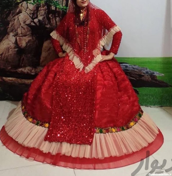 لباس محلی ترکی قشقایی و لری مدل افسون قرمز|لباس|شیراز، دانشگاه ...