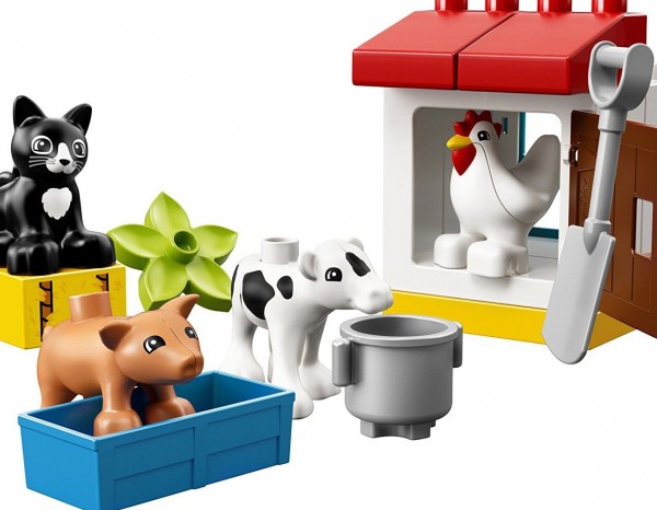 اسباب بازی فقط توی توی | TOY TOY - لگو دوپلو مدل مزرعه حیوانات (10870)