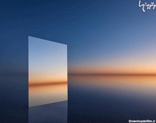 عکس های مفهومی آینه در صحنه های بکر طبیعت