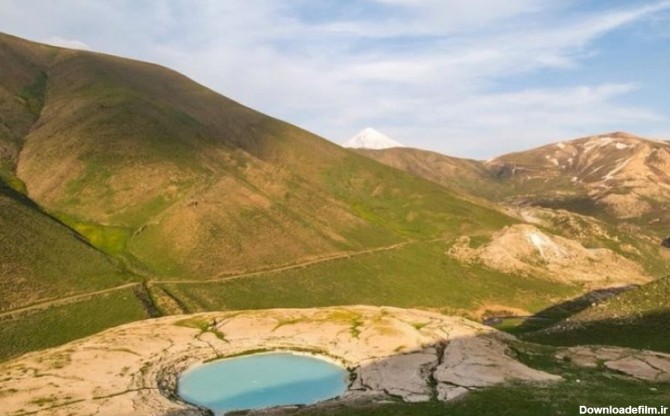 دریاچه چشمه دیو آسیاب لار