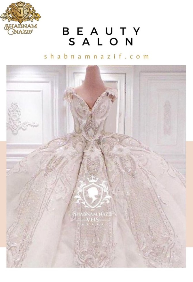 لباس عروس-shabnamnazif.com