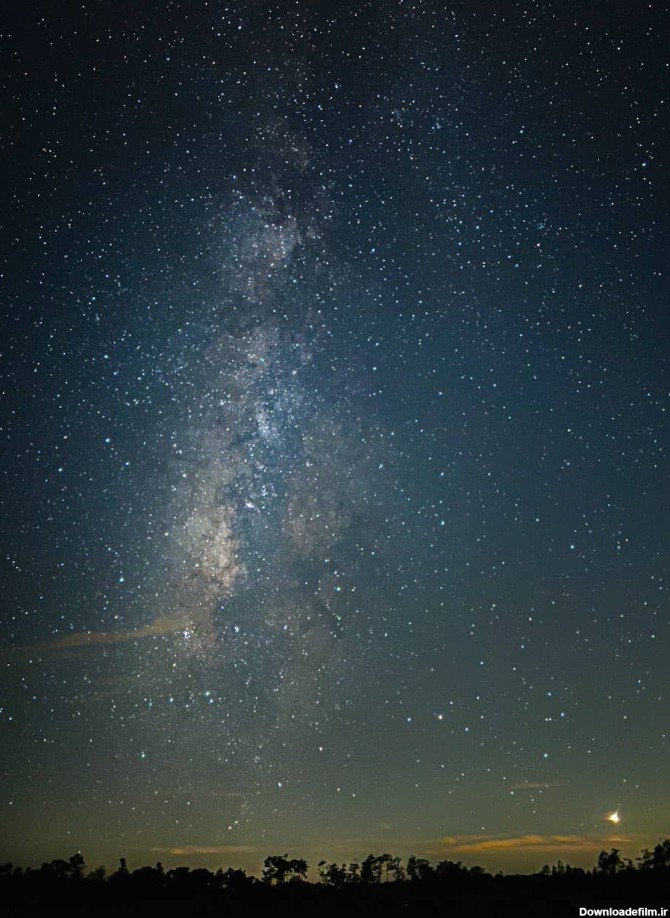 ثبت تصویری شگفت انگیز از کهکشان راه شیری با دوربین آیفون 13 ...