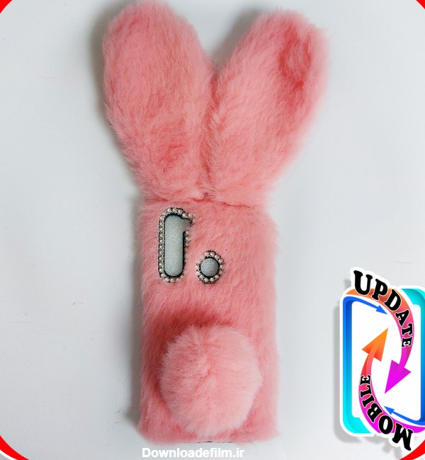 قاب خزدار خرگوشی پشمالو طرح عروسکی مناسب برای گوشی شیاومی note 8t ...