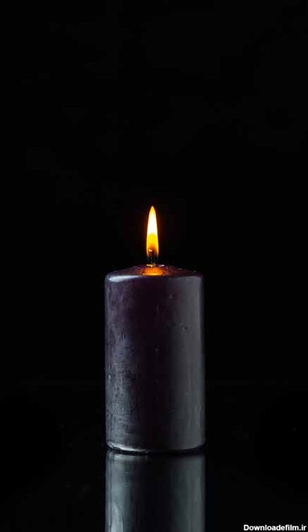 دانلود تصویر باکیفیت شمع سیاه | تیک طرح مرجع گرافیک ایران