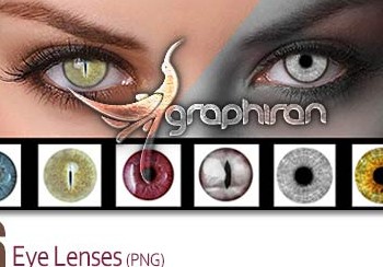 دانلود عکس های فانتزی و زیبای لنز چشم Eye Lenses PNG