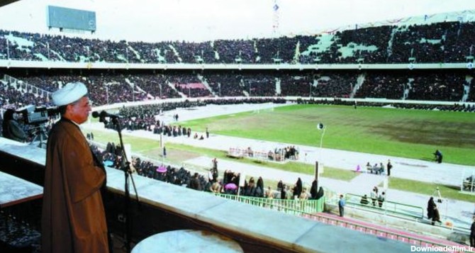 هاشمی در استادیوم آزادی/عکس