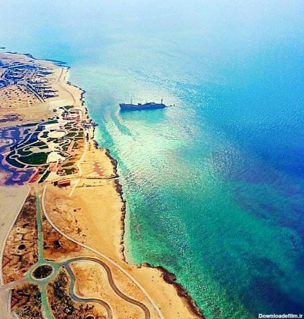 جزیره کیش در خلیج فارس