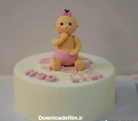عکس کیک تولد نوزاد