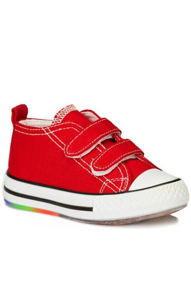 قیمت و خرید کفش ورزشی دخترانه/پسر بچه کتانی قرمز روشن کفش ...