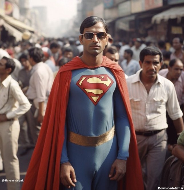 بتمن و سوپرمن اگر هندی بودند/ عکس - خبرآنلاین