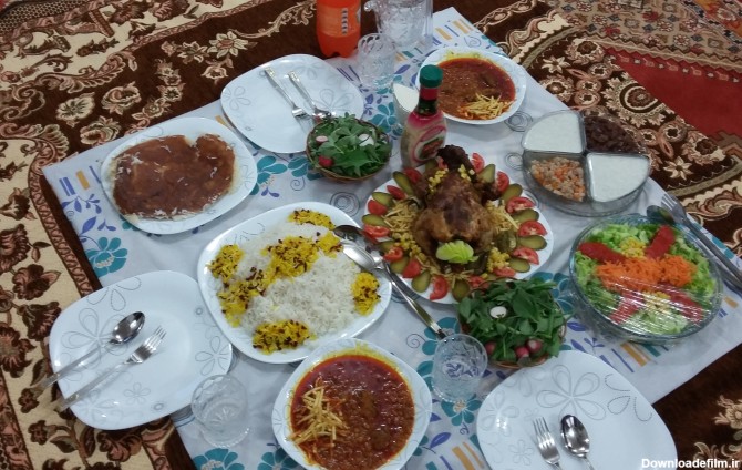 9 چیدمان عالی برای سفره ایرانی- میوه باکس