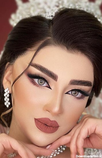 عکس آرایش عروس ایرانی
