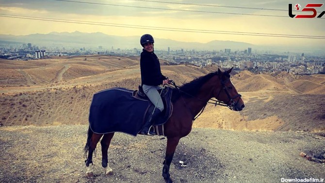 گشت زنی و اسب سواری سارا بهرامی + عکس