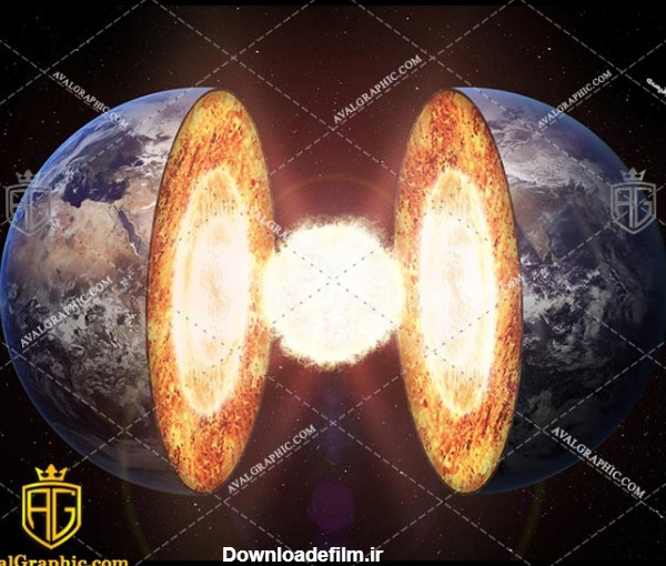 عکس با کیفیت هسته جدا شده مناسب برای طراحی و چاپ - عکس هسته - تصویر هسته - شاتر استوک هسته - شاتراستوک هسته