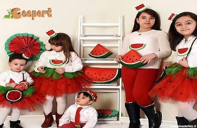 مدل لباس شب یلدا برای بچه ها با ارسال فوری ...