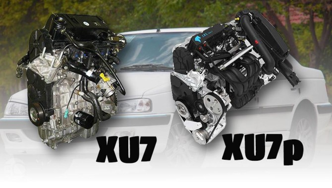 تفاوت موتور XU7 با XU7p از نظر فنی، ظاهری و بازار فروش