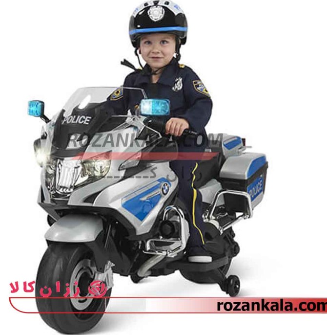 موتور شارژی کودک پلیس بی ام و مدل RT1200 | فروشگاه اینترنتی ...