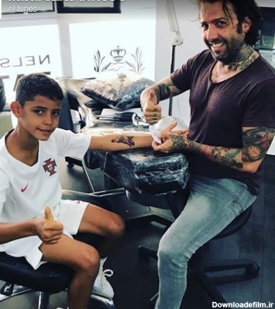 حرکت جنجالی پسر رونالدو برای موفقیت تیم ملی پرتغال (عکس)