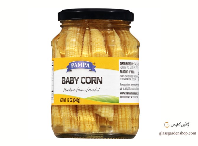 بذر ذرت بیبی کورن یا ذرت بچه - بلال کوچک - مینی ذرت - Baby Corn - گلس گاردن