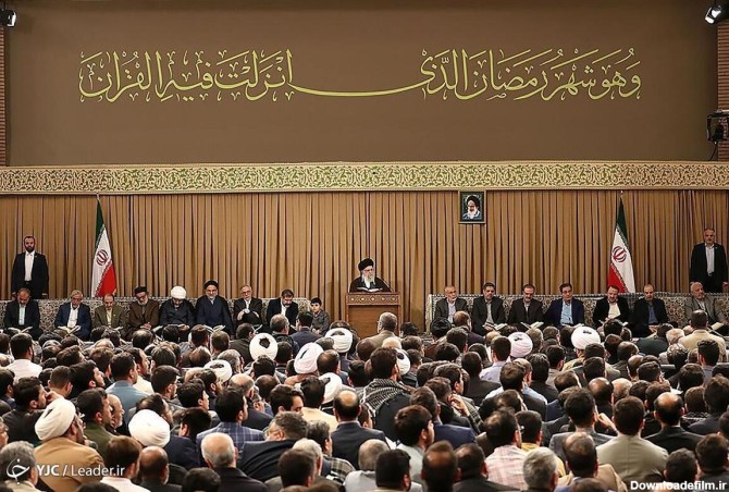 مراسم انس با قرآن کریم در اولین روز از ماه مبارک رمضان در حضور رهبر انقلاب اسلامی