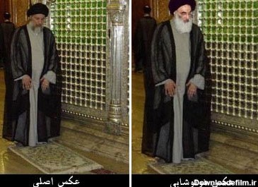 انتشار یک تصویر جعلی از آیت‌الله سیستانی - تابناک | TABNAK