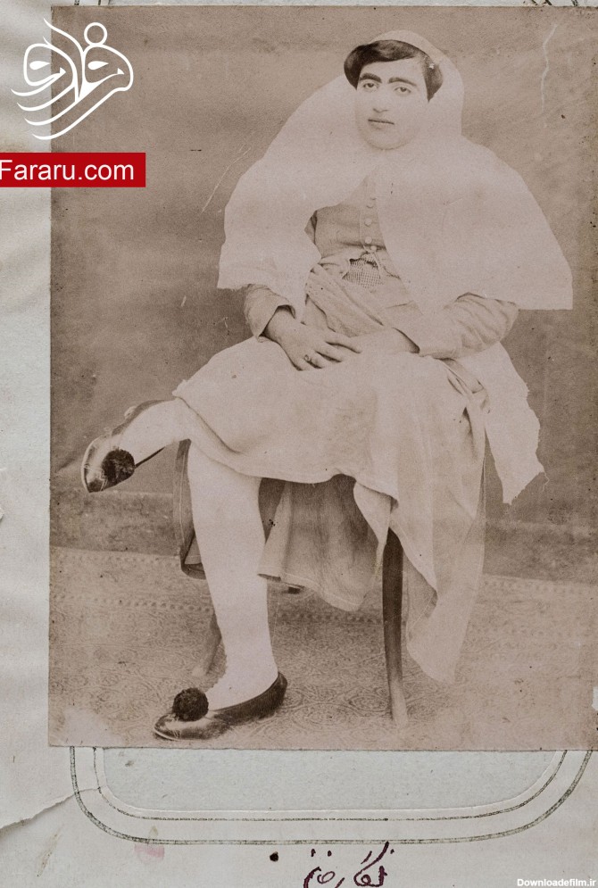 فرارو | عکس‌های دیده نشده از سوگلی‌های دربار احمد شاه قاجار و ولیعهدش