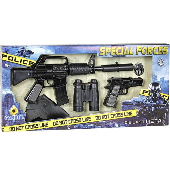 ست تفنگ بازی گانهر مدل پلیس