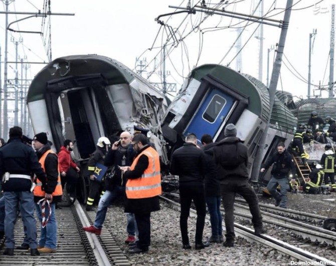 کشته شدن 2 ایتالیایی در حادثه قطار +عکس - مشرق نیوز