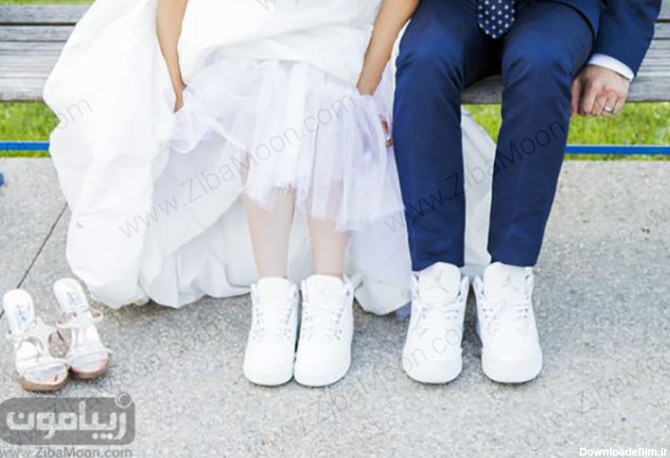 آخرین خبر | استایل عروس با کفش کتانی!