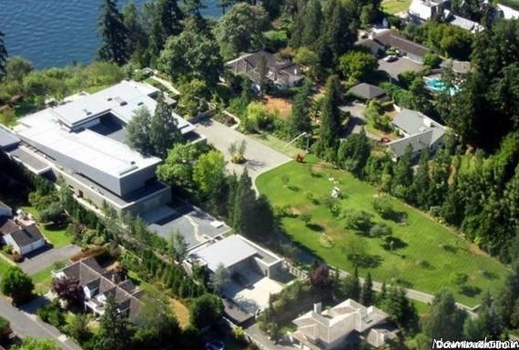 خانه بیل گیتس , ویلای ثروتمندترین مرد کره زمین + تصاویر