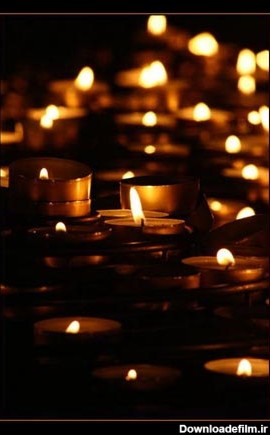 شمع گردانی آیین بی نظیر