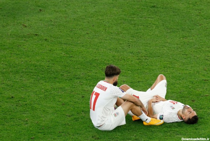 عکس/ قاب‌هایی از ناراحتی بازیکنان تیم ملی پس از شکست مقابل قطر
