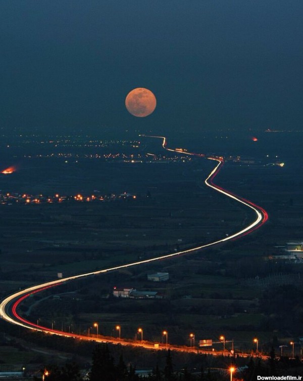 خبرآنلاین - عکس | جاده‌ای اختصاصی به سمت ماه؛ جادوی عکاسی