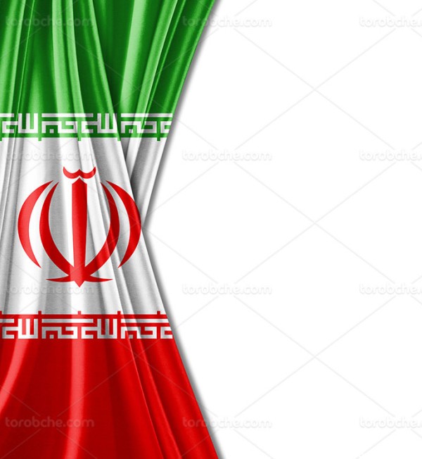 بکگراند پرچم ایران - گرافیک با طعم تربچه - طرح لایه باز