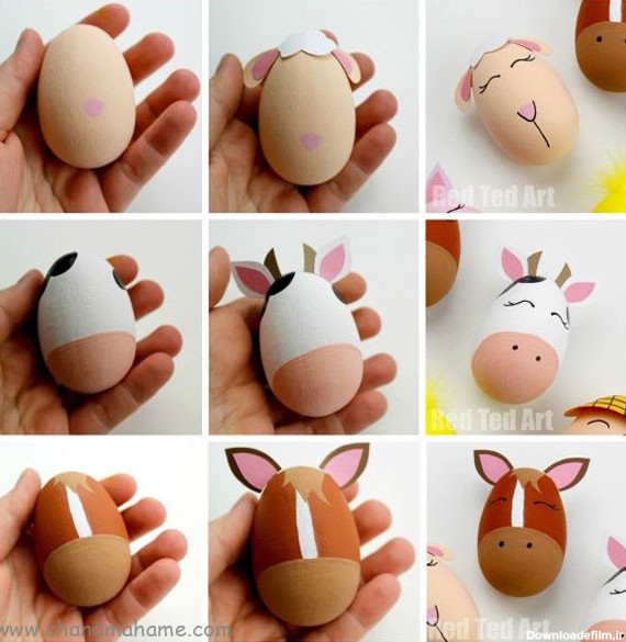 تخم مرغ رنگی نوروز 1400