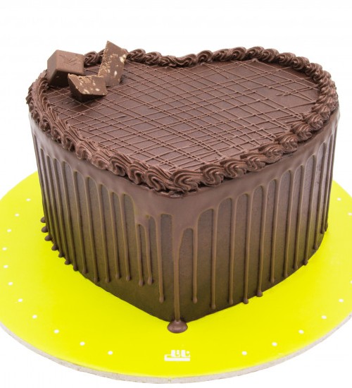 کیک قلب شکلاتی (BB590) | قنادی ناتلی