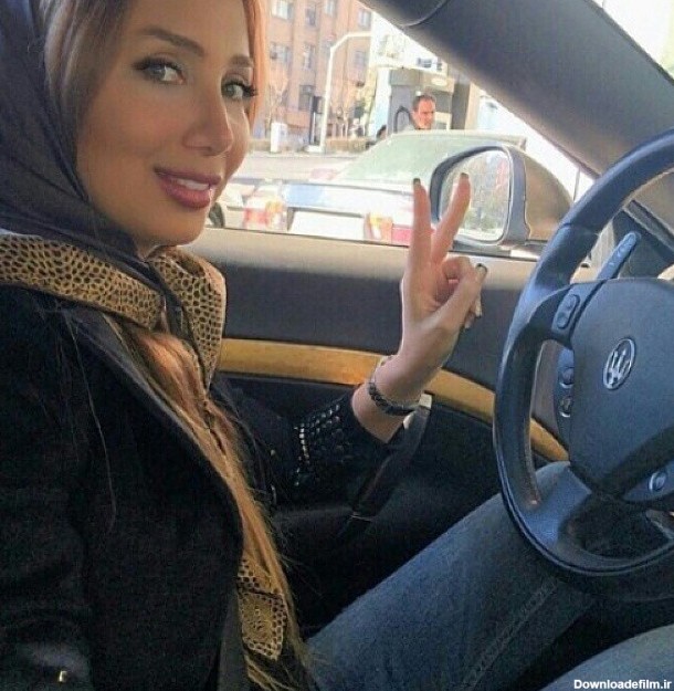 عکس سلفی دختر ایرانی در ماشین :: عکس های سلفی